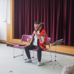 ♪津軽三味線の音色と、世代を超えたあたたかな交流の時間~おいでやすサロン(灯)~