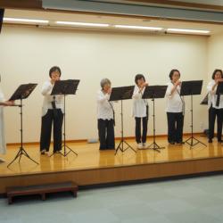 よし笛の音色と子どもたちの歌声が響くひととき～おいでやすサロン（灯）を開催しました～
